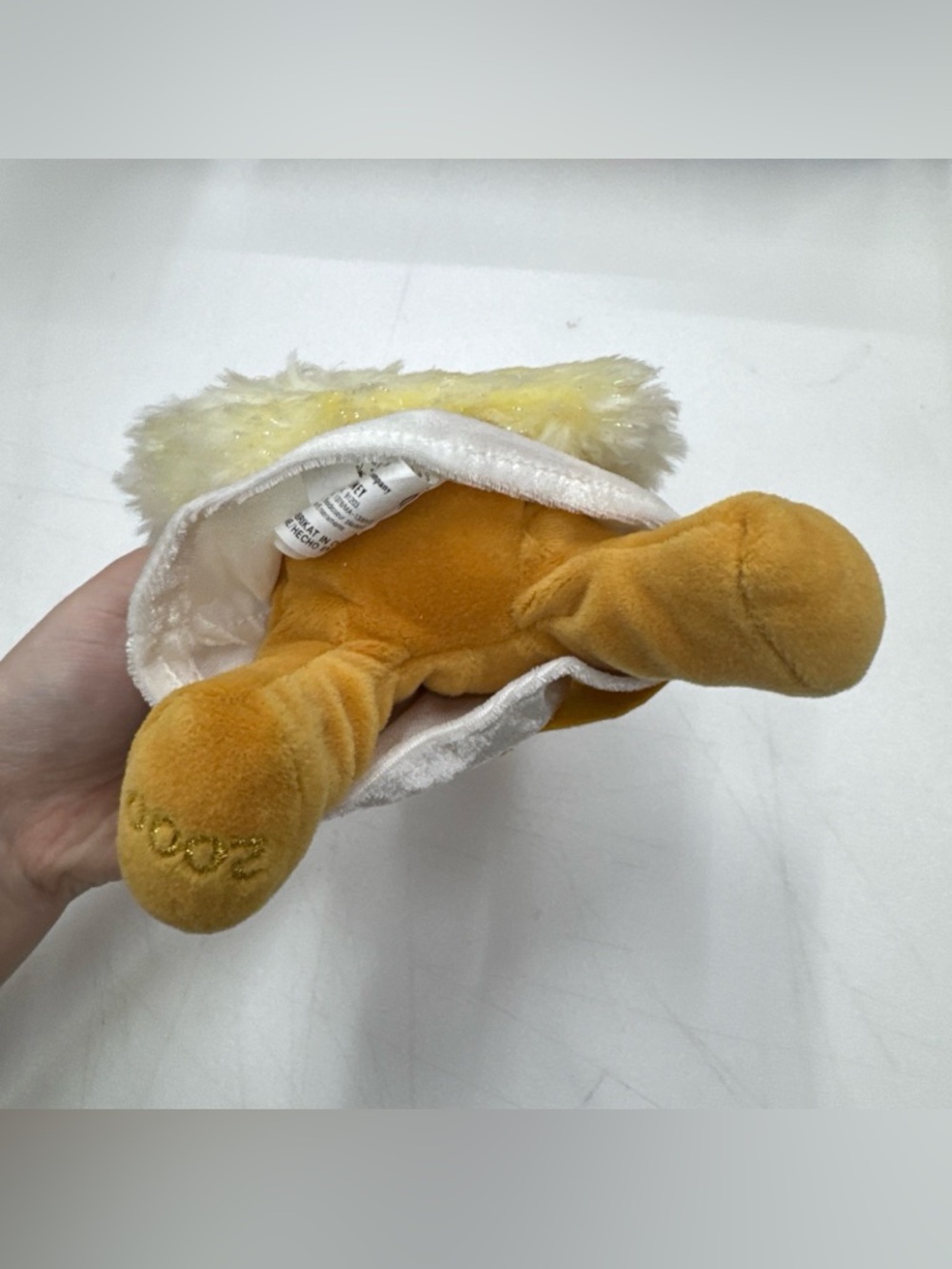 NEW Disney Store Choir Angel Pooh Mini Bean Bag Plush Winnie The Pooh w/ Tag 8" - Picture 4 of 7